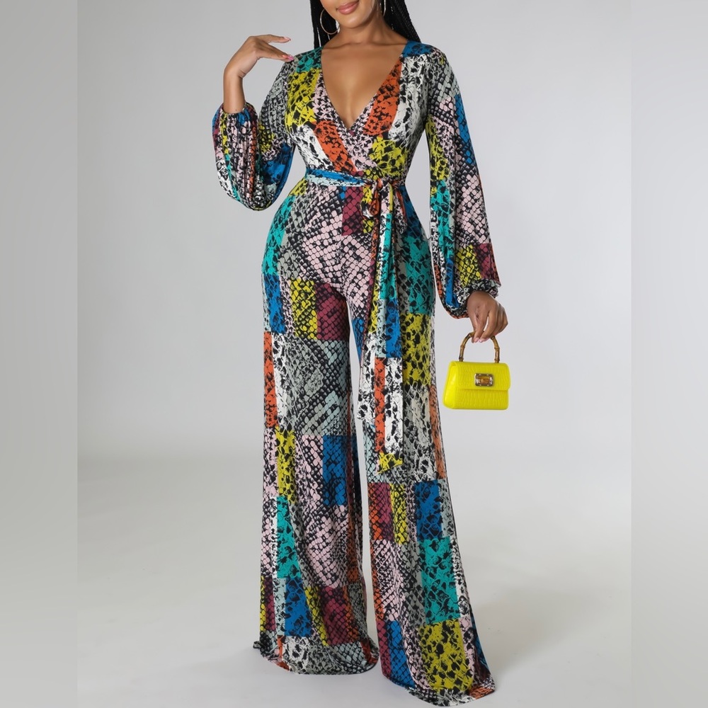 NWT Tie Waist Pants Jumpsuit